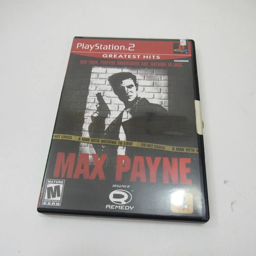 Max Payne Greatest Hits (Sony Playstation 2 (PS2), 2002)  Tested‎